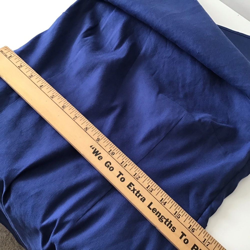 Dress 12 NWT $159 tag Ocean Blue One Shoulder Antonio M - Picture 7 of 10